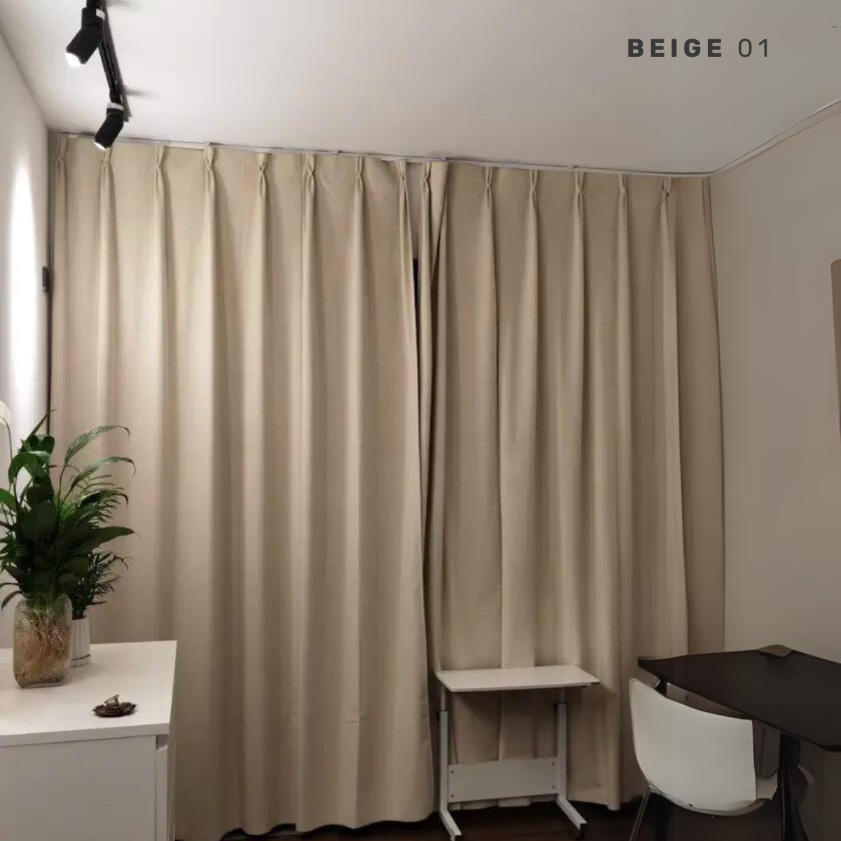 Soundproof Curtain Deep Grey