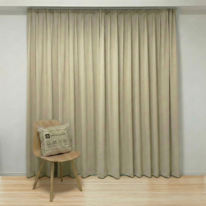 ENA Silence™ 100% Blackout Drapes | Soundproof & Thermal Velvet Curtains (SGS Certified)