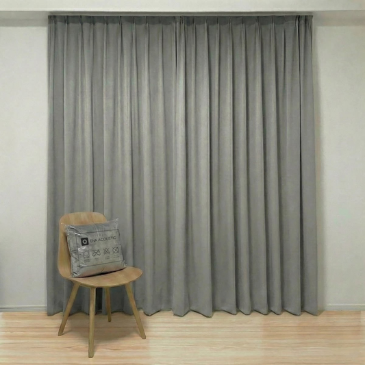ENA Silence™ 100% Blackout Drapes | Soundproof & Thermal Velvet Curtains (SGS Certified)