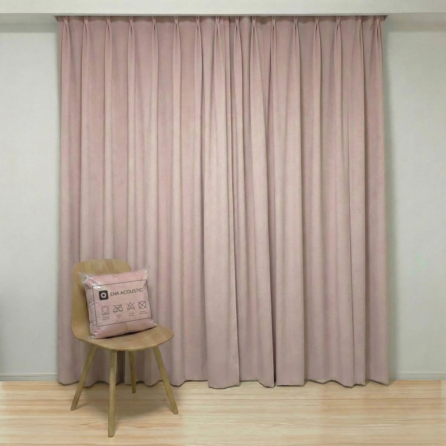 ENA Silence™ 100% Blackout Drapes | Soundproof & Thermal Velvet Curtains (SGS Certified)