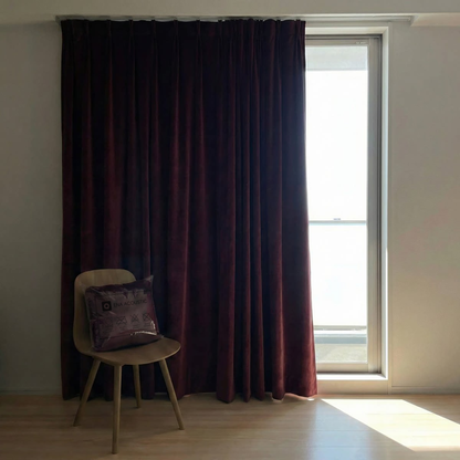 ENA Silence™ 100% Blackout Drapes | Soundproof & Thermal Velvet Curtains (SGS Certified)